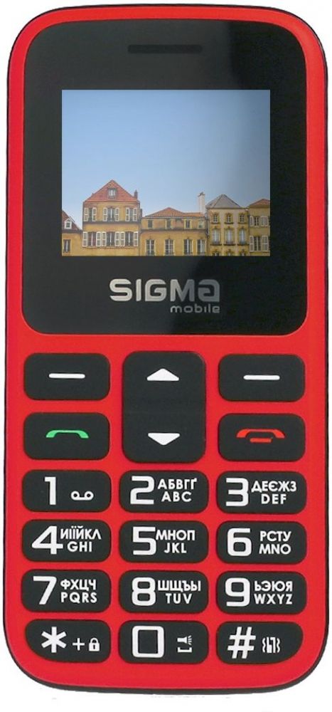 Акція на Мобільний телефон Sigma mobile Comfort 50 HIT2020 Red від Територія твоєї техніки
