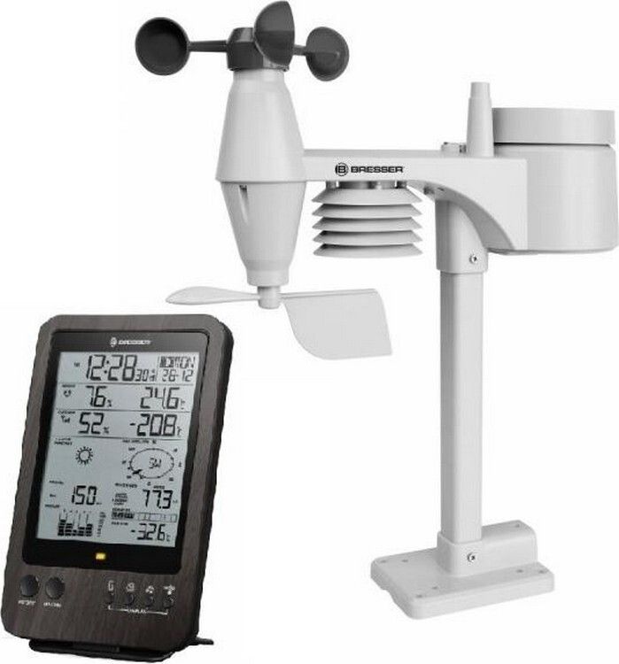 

Метеостанция Bresser Weather Center 5-in-1 WTW (927567) Brown