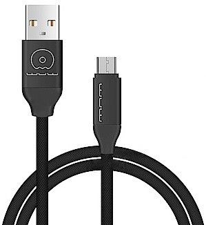 

Кабель USB WUW X66 microUSB 1m 2A Black
