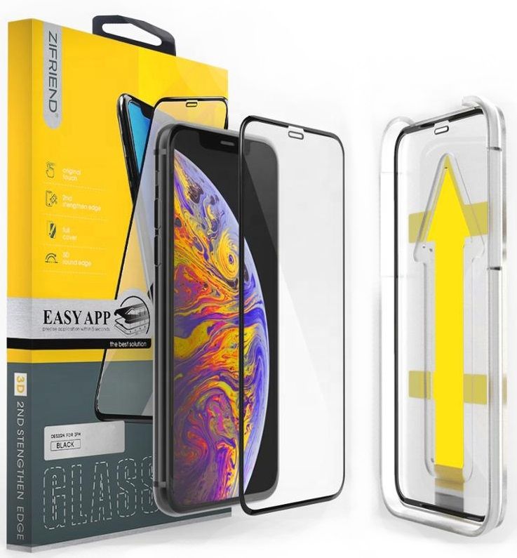 

Защитное стекло Zifriend Full Glue Cover для Apple iPhone 11 Pro Max (BC_704102) Black