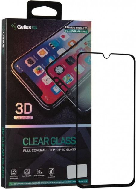 

Захисне скло Gelius Pro 3D Samsung A405 (A40) (2099900739200) Black