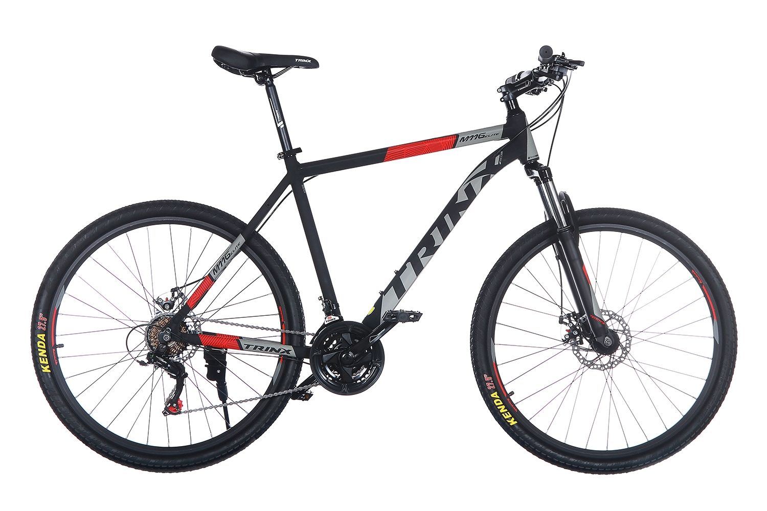 

Велосипед Trinx M116 Elite 27.5" х 21" Matt Black-Grey-Red