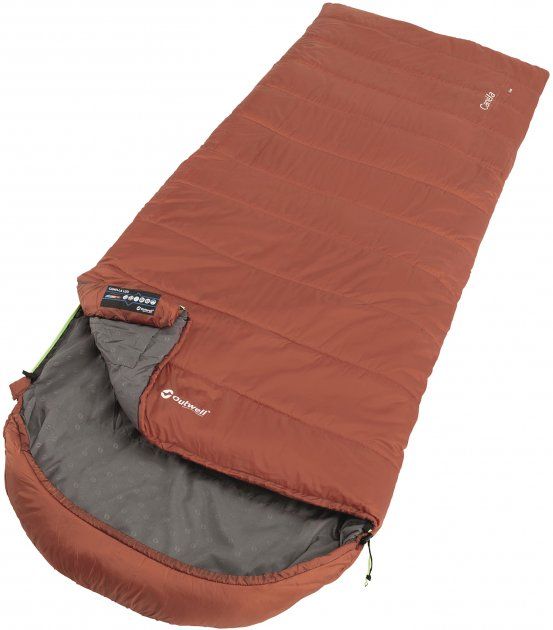 

Спальний мішок Outwell Canella Lux Left +4°C (230358) Warm Red
