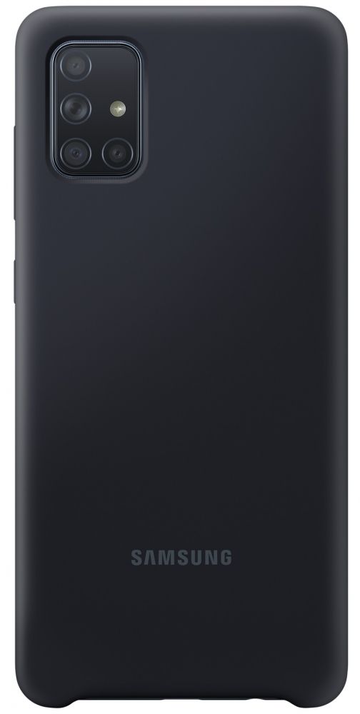 

Накладка Samsung Silicone Cover для Samsung Galaxy A71 (EF-PA715TBEGRU) Black