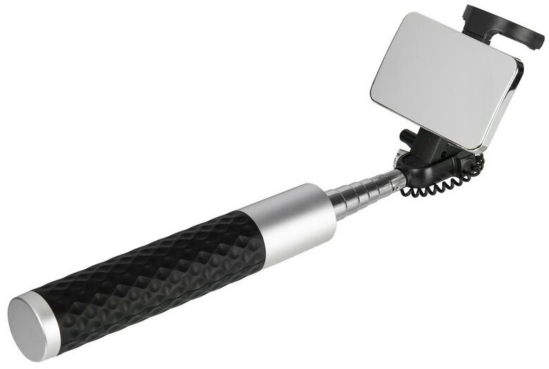 

Монопод для селфі Monopod V8 Mirror Black + кнопка через 3,5"