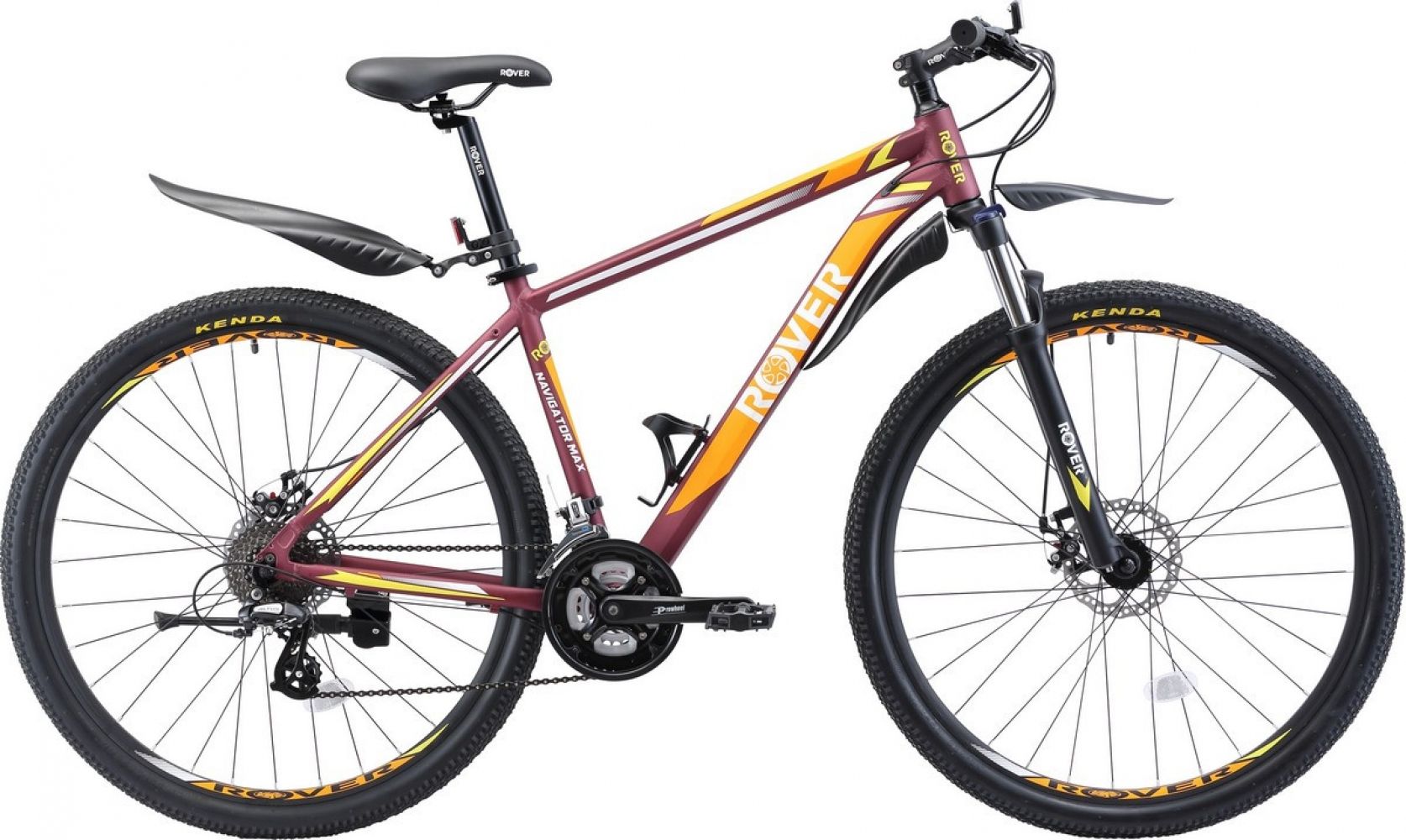 

Велосипед Rover Navigator Max 29"18" 2019 Matt Red/Black/Yellow