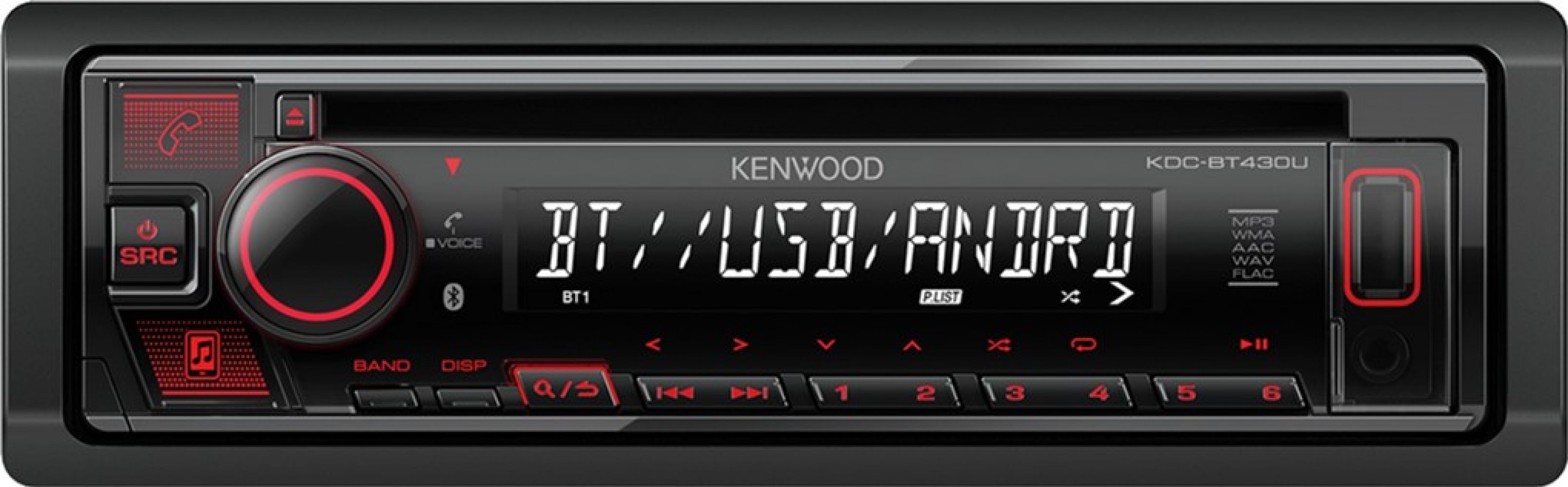 

Автомагнитола Kenwood KDC-BT430U (019048224309)