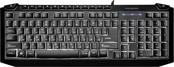 

Клавиатура проводная Modecom 5008 Multimedia USB (K-MC-5008-100-U-L-RU)