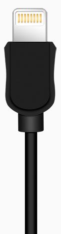 

Кабель USB XO NB41 lightning 1m 2.1A Black