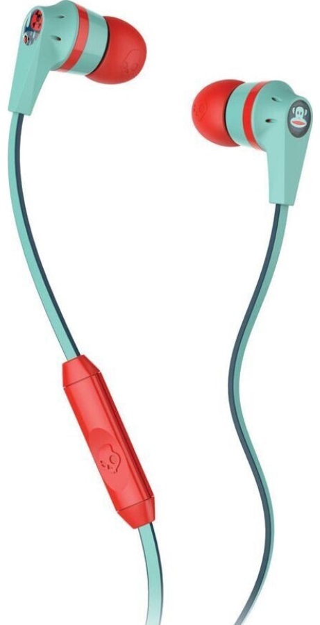 

Навушники Skullcandy Ink'd 2.0 w/Mic (S2IKGY-429) Turq/Orange/Paul Frank