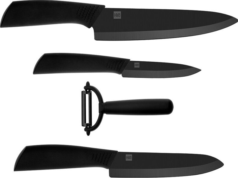 

Набір ножів Huohou Hot weather nano ceramic knife (4 шт)