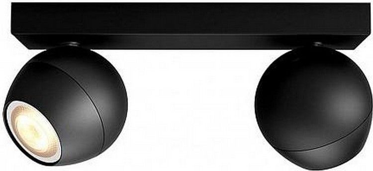 

Смарт-светильник PHILIPS BUCKRAM bar/tube 2x5.5W 240V (50472/30/P7) Black