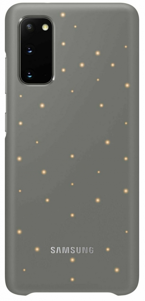 Акція на Панель Samsung LED Cover для Samsung Galaxy S20 (EF-KG980CJEGRU) Gray від Територія твоєї техніки