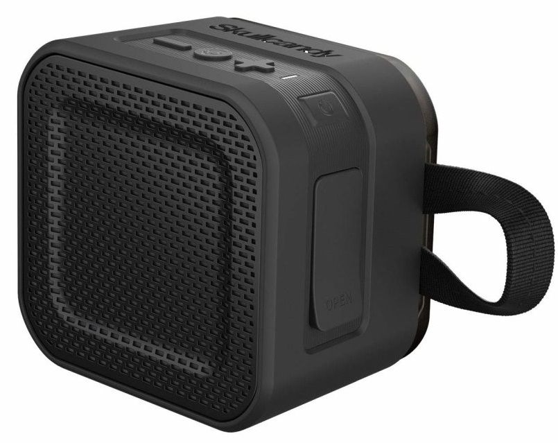 Акція на Портативна акустика SkullCandy Barricade Mini (S7PBW-J582) Black від Територія твоєї техніки