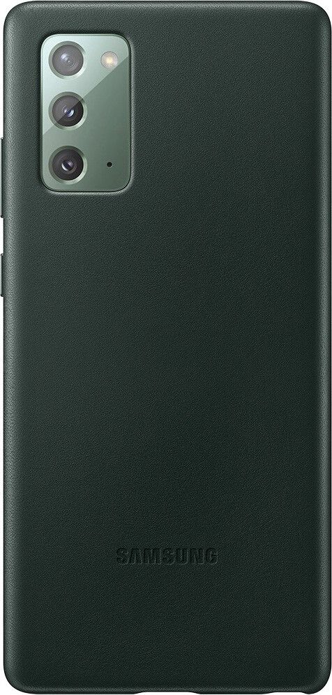Акція на Чохол Samsung Leather Cover для Samsung Galaxy Note 20 (EF-VN980LGEGRU) Green від Територія твоєї техніки