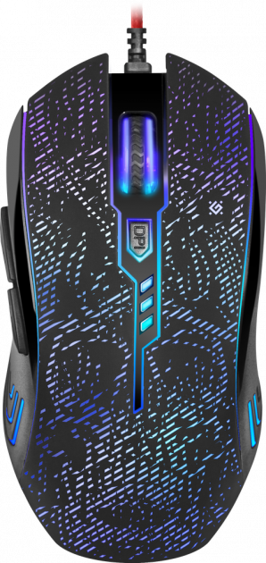 

Миша Defender OverLord GM-890 USB Black (52890)
