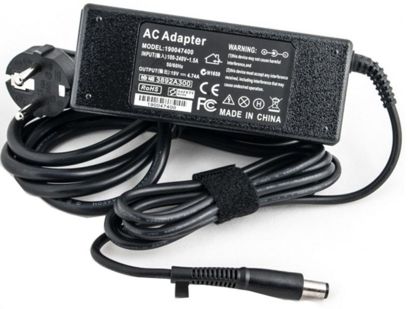 

Блок живлення PowerPlant для ноутбуків HP (19V 90W 4.74A) (HP90F7450)