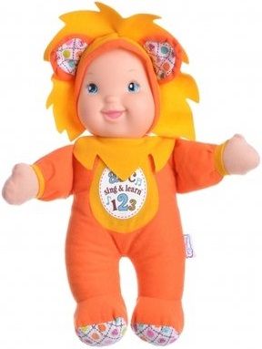 

Кукла Baby's First Sing and Learn Пой и Учись Львенок Orange