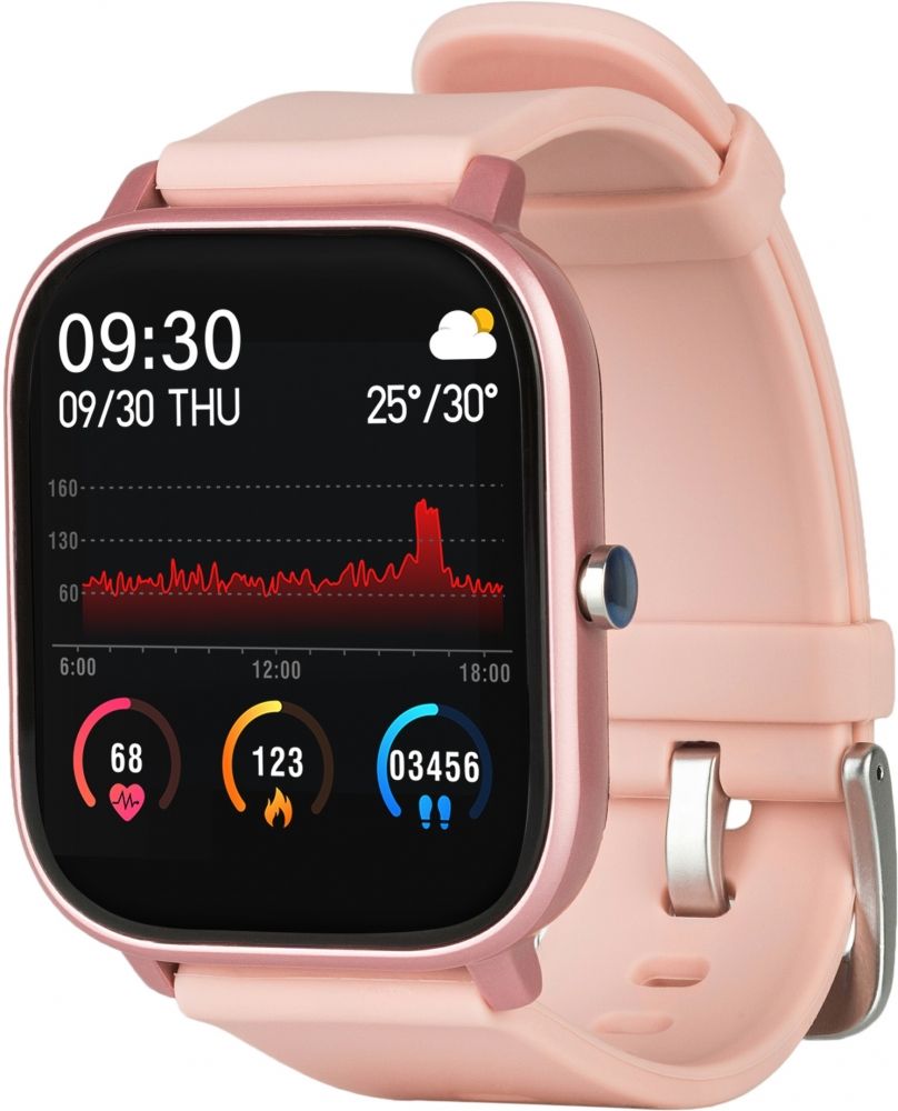 

Смарт-годинник Globex Smart Watch Me Pink