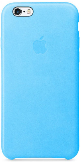 

Панель Apple Leather Case iPhone 6 Light Blue
