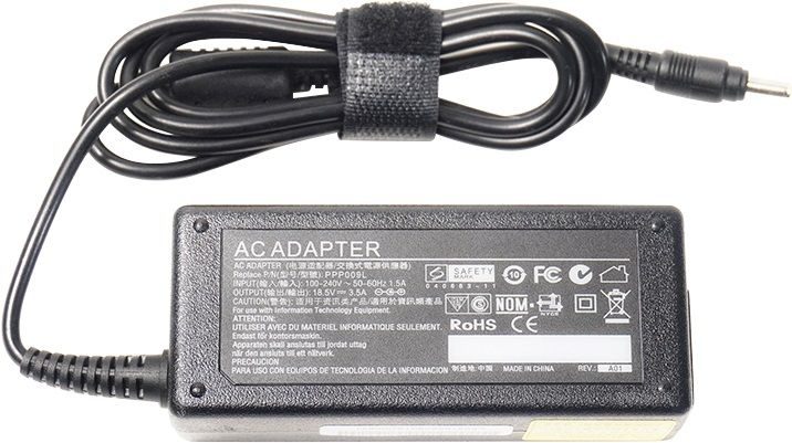 

Блок живлення PowerPlant для ноутбуків HP 220 В 18.5 В 65 Вт 3.5 A (4.8 х 1.7) (HP65E4817)