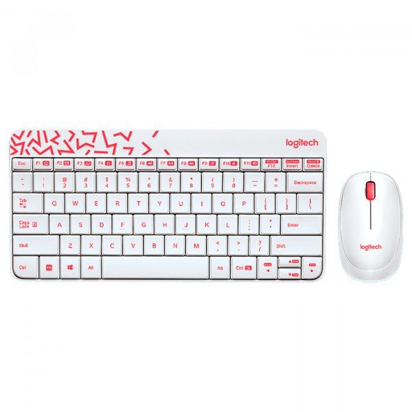 

Комплект Logitech MK240 Nano White RUS (920-008212)