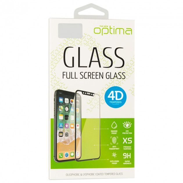 

Захисне скло Optima 4D для iPhone 11 Pro Black