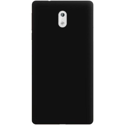 Акція на Силіконова накладка для Nokia 3 Black від Територія твоєї техніки
