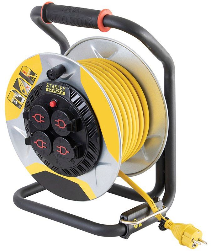 

Подовжувач на котушці Stanley Fatmax 25 м 3x1.5 мм 10А (SXECCM2FASE)