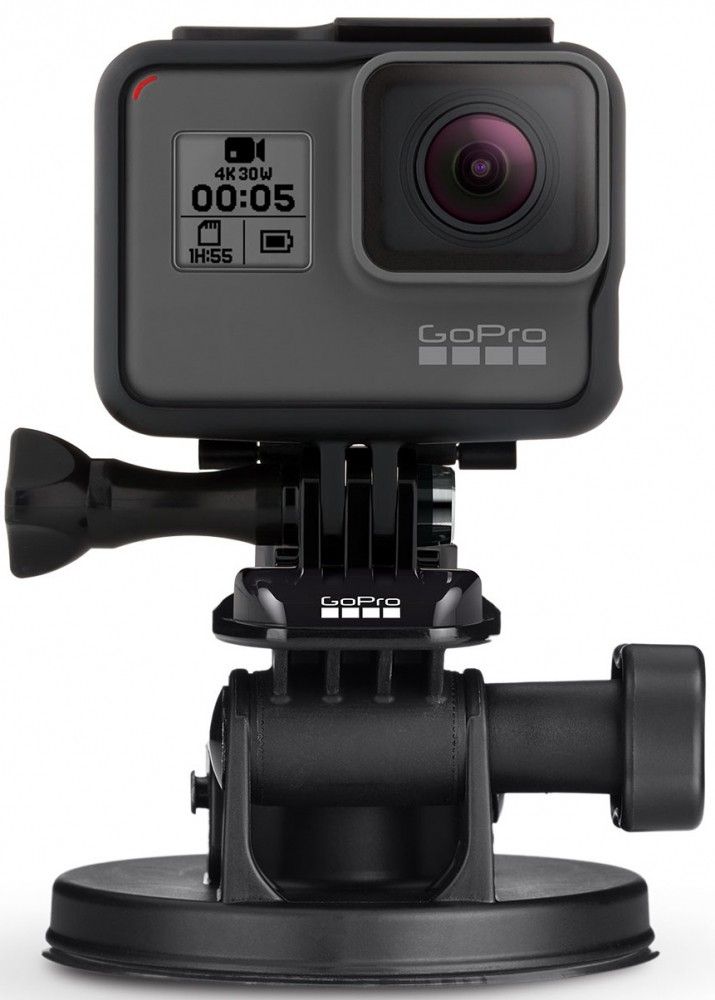 Акція на Тримач для екшн-камери з присоскою GoPro (AUCMT-302) Black від Територія твоєї техніки