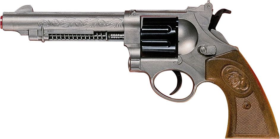 

Пістолет Edison Giocattoli West Colt 28 см 8-зарядний з мішенню і кульками (465/32) (ED-0465320) (8002605006489)