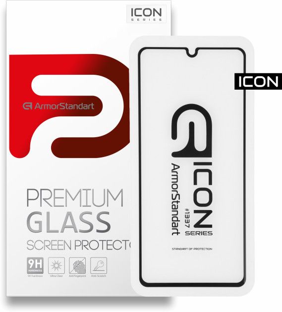 

Защитное стекло Armorstandart Icon для Samsung A41 (A415) Black (ARM56242-GIC-BK)