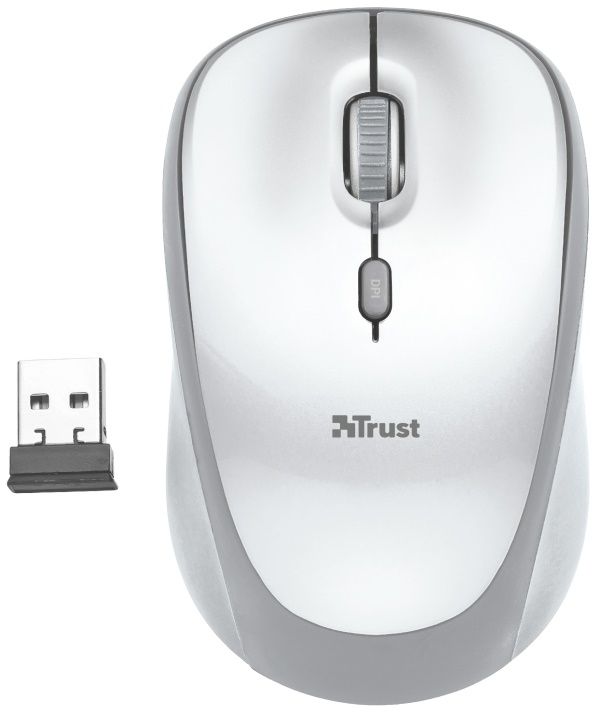 

Миша Trust Yvi Wireless (23386) White