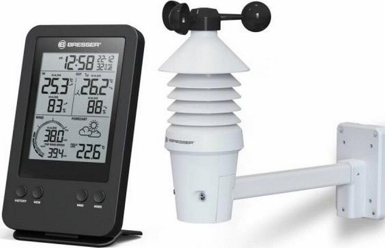 

Метеостанция Bresser 3-in-1 Profi Wind Gauge (927570) Black