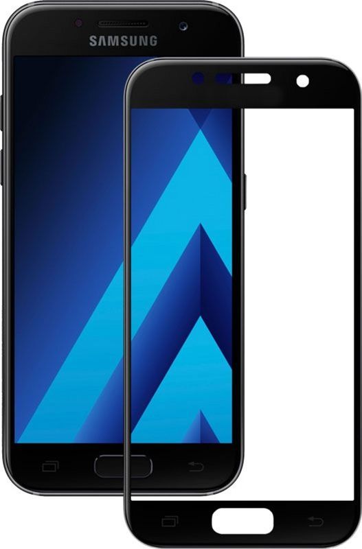 

Захисне скло Mocolo Full Cover Tempered Glass 2.5D Samsung Galaxy A3 2017 A320 (SX1181) Black