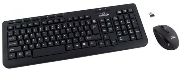 

Комплект бездротовий Esperanza Titanum Orlando (TK104UA) Black