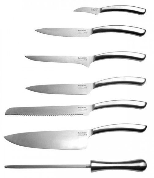 

Набір ножів BergHOFF Essentials Concavo з підставкою з 8 предметів (1308037)