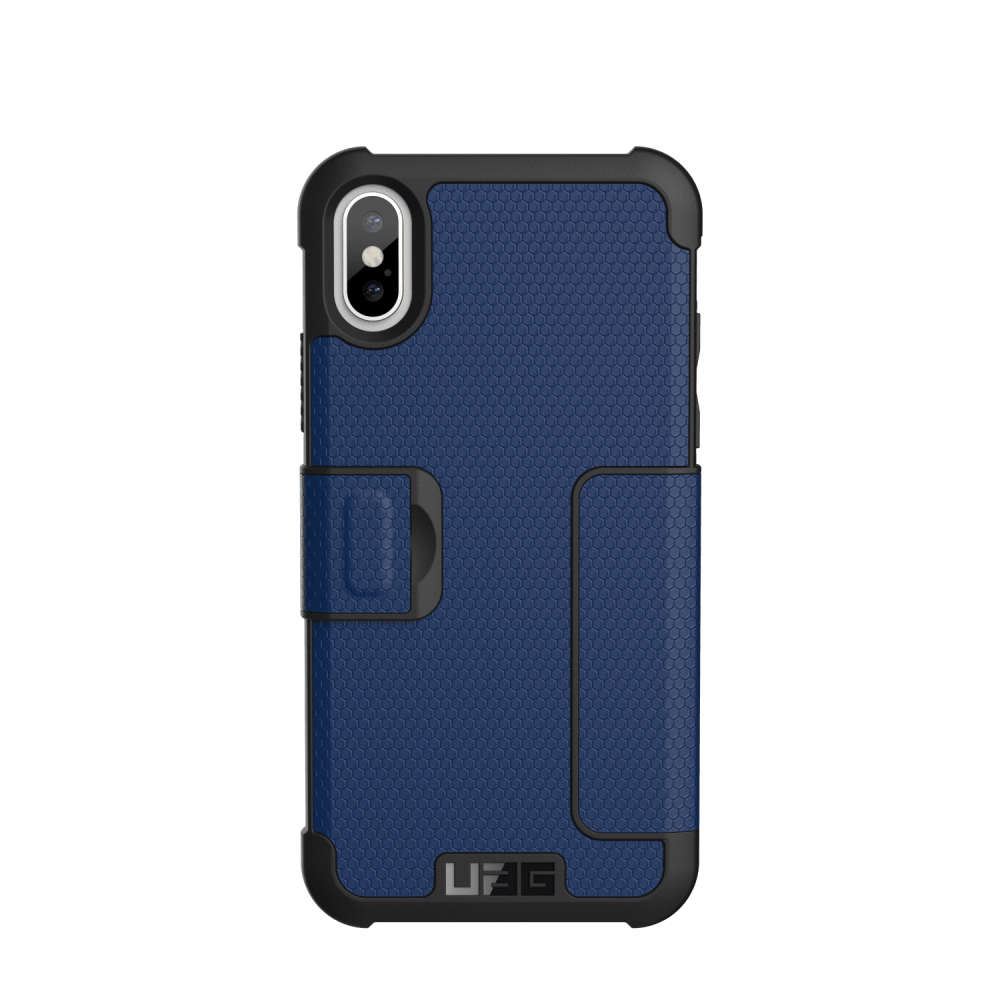 

Чехол-книжка UAG для iPhone X Metropolis Cobalt Blue