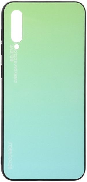 

Панель BeCover Gradient Glass для Xiaomi Mi A3/CC9e (703991) Green-Blue