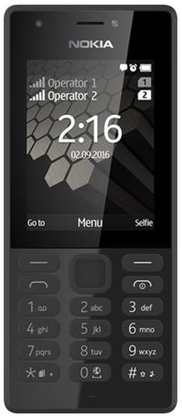 

Мобильный телефон Nokia 216 Dual (A00027780) Black