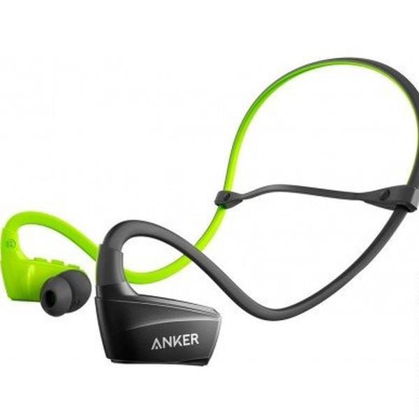

Наушники Anker SoundBuds Sport NB10 Black/Green (A3260HM1)