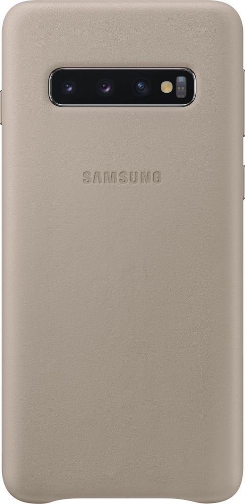 Панель Samsung Leather Cover для Samsung Galaxy S10 (EF-VG973LJEGRU) Gray от Територія твоєї техніки на платформе USKIDKA Панель Samsung Leather Cover для Samsung Galaxy S10 (EF-VG973LJEGRU) Gray от Територія твоєї техніки