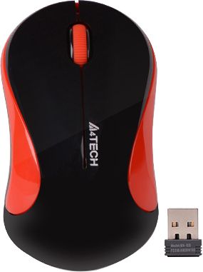 

Миша A4Tech G3-270N Wireless Black/Red (4711421930635)