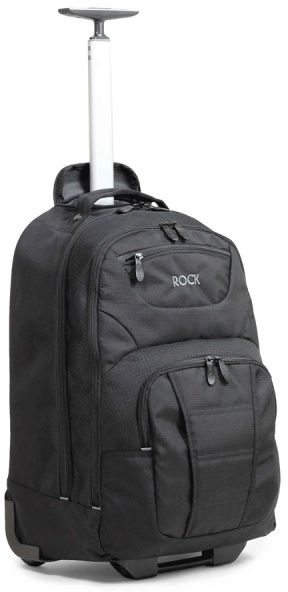 

Сумка-рюкзак на колесах Rock Carbon Laptop 41 л (926386) Black