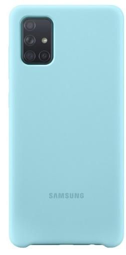 

Накладка Samsung Silicone Cover для Samsung Galaxy A71 (EF-PA715TLEGRU) Blue