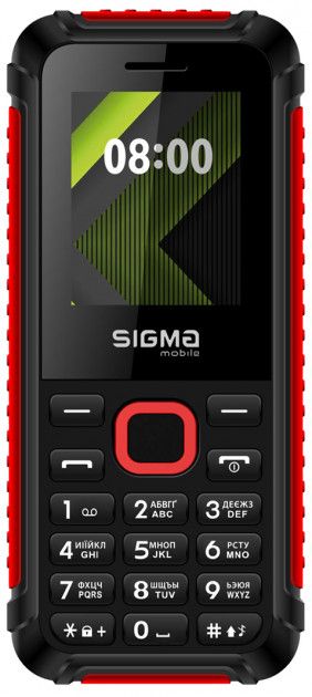 Акція на Мобільний телефон Sigma mobile X-style 18 Track Black-Red від Територія твоєї техніки