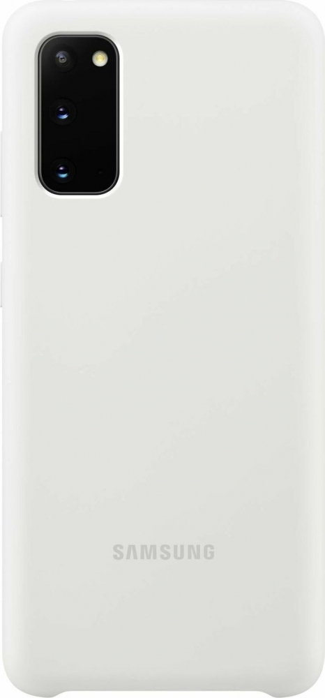 

Панель Samsung Silicone Cover для Samsung Galaxy S20 (EF-PG980TWEGRU) White