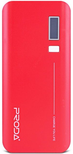 

УМБ Remax Power Bank Jane V10i 20000 mAh Red