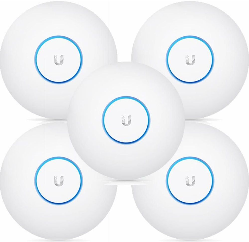 Акція на Точка доступу Ubiquiti UniFi AP AC Pro 5-pack (UAP-AC-PRO-5) від Територія твоєї техніки