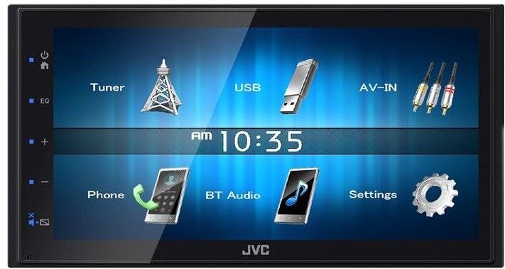 Акція на Автомагнітола JVC KW-M24BT від Територія твоєї техніки